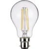 LED Filament A-lamp 4W B22 Clear Light Bulb
