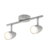 Vector 2 Bar LED Spotlight - Satin Nickel 2 Vector 2 Bar LED Spotlight - Satin Nickel -Lighting Shop 12810128 6514843073049327