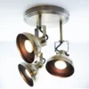 Ditavon 3x 35W Spotlight - Antique Brass -Lighting Shop 12813803 2014967162950023