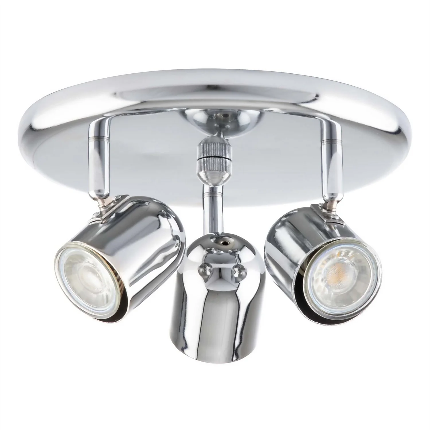 Phoenix 3 Lamp Spotlight - Chrome 3 Phoenix 3 Lamp Spotlight - Chrome