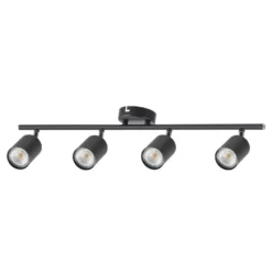 Travis 4 Light Spotlight Bar - Black