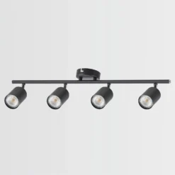 Travis 4 Light Spotlight Bar - Black -Lighting Shop 12817922 1984843359460239