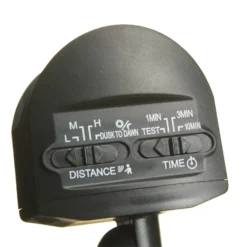 Lutec Shrimp Twin Head LED PIR Outdoor Wall Light - Black -Lighting Shop 12819180 2454832983077756