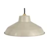 Retro Metal Easy Fit Pendant Light Shade - Cream 1 Retro Metal Easy Fit Pendant Light Shade - Cream -Lighting Shop 12819477 4174831917376401