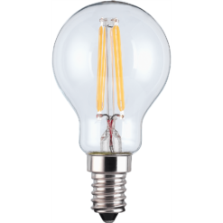 TCP LED Filament Mini Globe 4W E14 Light Bulb