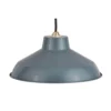 Retro Metal Easy Fit Pendant Light Shade - Blue 2 Retro Metal Easy Fit Pendant Light Shade - Blue -Lighting Shop 12819602 3924831916714970