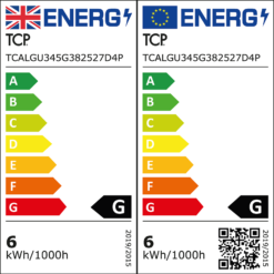 TCP LED Glass GU10 50W Warm Dimmable Light Bulb - 4 Pack -Lighting Shop 12824741 1474891505926023