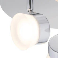 Paisley LED Bathroom Round Plate Spotlight - 3 X 4.5W -Lighting Shop 12826177 2294958071697052