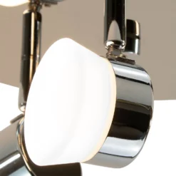 Paisley LED Bathroom Round Plate Spotlight - 3 X 4.5W -Lighting Shop 12826177 2504958071764897
