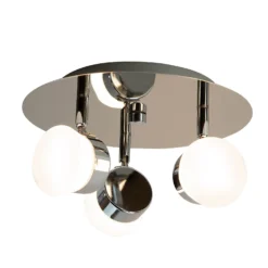 Paisley LED Bathroom Round Plate Spotlight - 3 X 4.5W -Lighting Shop 12826177 2544958071593303