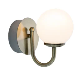 Victoria 6w Antique Brass LED Bathroom Wall Light -Lighting Shop 12827076 8124958097026946