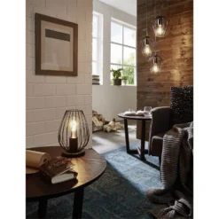 Eglo Newtown Table Lamp - Black -Lighting Shop 12828082 2284832953057101