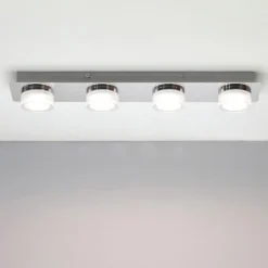 Amalfi 4 Bar LED Flush - Chrome -Lighting Shop 12832038 1934832981352024