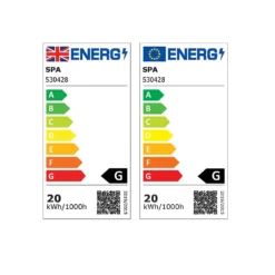 Amalfi 4 Bar LED Flush - Chrome -Lighting Shop 12832038 4235040035868069