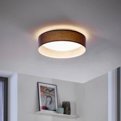 Eglo Pasteri Small Flush Light - Grey