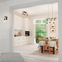 Eglo Townshend Flush Light - Black & Brown 9 Eglo Townshend Flush Light - Black & Brown -Lighting Shop 12836409 5744938953678031