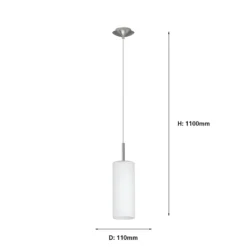 Eglo Troy 3 (1 Light) Pendant Light - Satin Nickel 8 Eglo Troy 3 (1 Light) Pendant Light - Satin Nickel -Lighting Shop 12836613 1574833236247813
