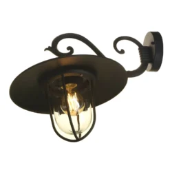 Lutec Lucy Outdoor Wall Lantern - Black -Lighting Shop 12840500 1894833193472871