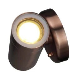 Lutec Rado Up & Down Outdoor Wall Light - Copper -Lighting Shop 12840510 1374833191768193