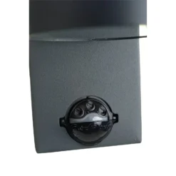 Lutec Rado Up & Down Outdoor Wall Light With PIR Motion Sensor - Graphite -Lighting Shop 12840513 1144833194508894