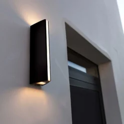 Lutec Leo LED Up & Down Outdoor Wall Light - Anthracite 8 Lutec Leo LED Up & Down Outdoor Wall Light - Anthracite -Lighting Shop 12840627 1824952656643943