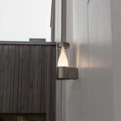 Lutec Virgo LED Stainless Steel Outdoor Wall Light -Lighting Shop 12840630 2004952643169095