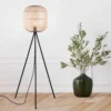 Eglo Bordesley Wooden Floor Lamp -Lighting Shop 12879397 1144938652836777