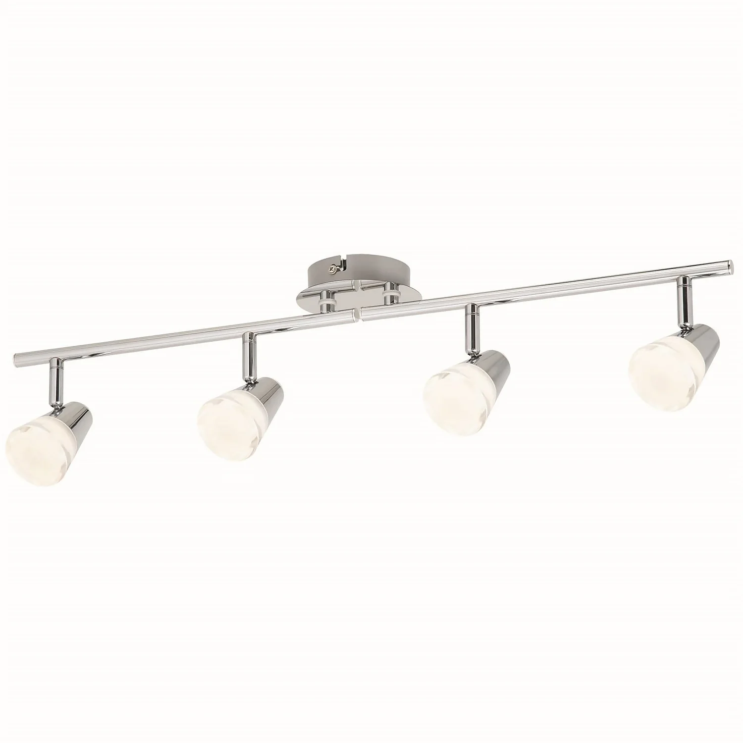 Rhea 4 Lamp Spotlight Bar - Polished Chrome 3 Rhea 4 Lamp Spotlight Bar - Polished Chrome