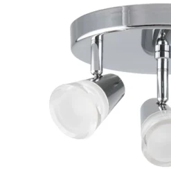 Rhea 3 Lamp Spotlight Plate - Polished Chrome -Lighting Shop 12882213 1904843517672721