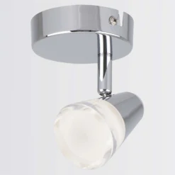 Rhea Single Lamp Spotlight - Polished Chrome -Lighting Shop 12882216 3004843517555775