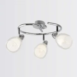 Eliza 3 Lamp Spotlight Plate - Chrome -Lighting Shop 12882217 9234843518095595
