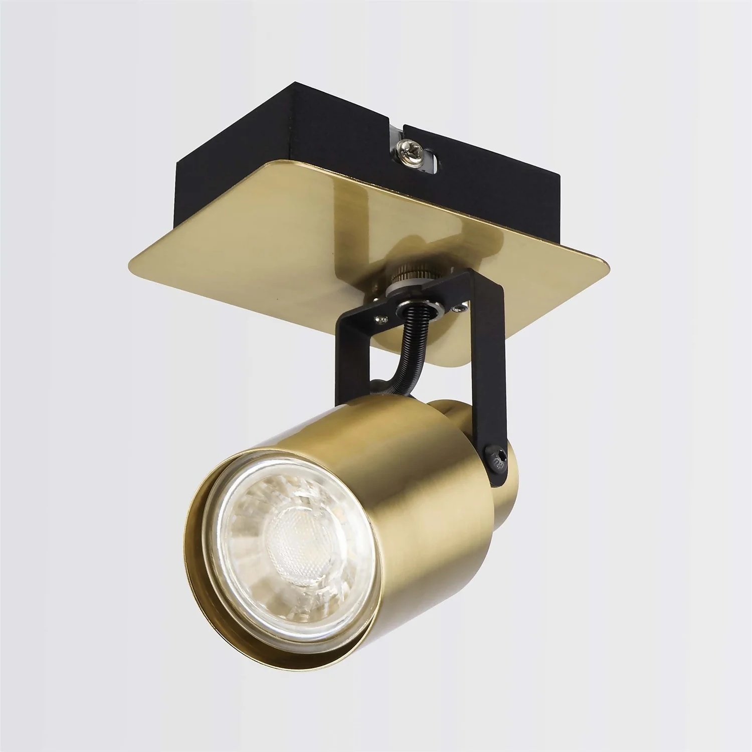 Lucy Single Lamp Spotlight - Gold & Black 5 Lucy Single Lamp Spotlight - Gold & Black - Image 3