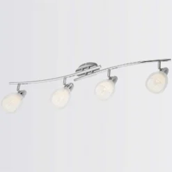 Eliza 4 Lamp Spotlight Bar - Chrome -Lighting Shop 12882220 1524843518267363