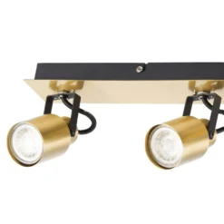 Lucy 3 Lamp Spotlight Plate - Gold & Black 11 Lucy 3 Lamp Spotlight Plate - Gold & Black -Lighting Shop 12882221 9004843518965340