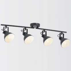 Alfie 4 Lamp Spotlight Bar - Grey 9 Alfie 4 Lamp Spotlight Bar - Grey -Lighting Shop 12882233 5024843520018118