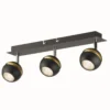 Austin 3 Lamp Spotlight Bar - Black & Gold 1 Austin 3 Lamp Spotlight Bar - Black & Gold -Lighting Shop 12882236 1144843520246811