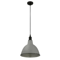 Country Living Farmhouse Dome Pendant Light - Grey - 25cm 11 Country Living Farmhouse Dome Pendant Light - Grey - 25cm -Lighting Shop 12882885 1104860936582855