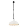 Country Living Farmhouse Pendant Light - White - 46cm -Lighting Shop 12882890 9024860936497043