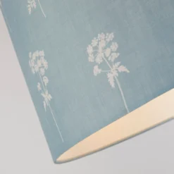 Country Living Annabelle Patterned Cotton Drum Shade - 45cm -Lighting Shop 12882910 1634867934837415