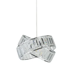 Dita 2 Band Chrome Non-Elec Light Shade -Lighting Shop 12886903 1554911167632851