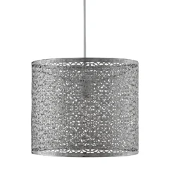 Vanessa Easy Fit Lamp Shade - Chrome -Lighting Shop 12886908 1214975483784886