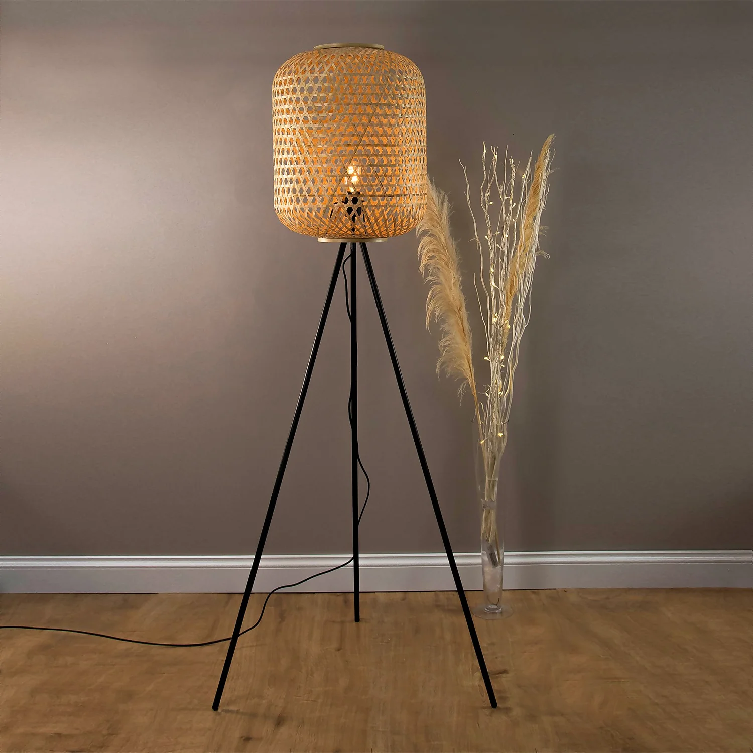 Reid Bamboo Floor Lamp 8 Reid Bamboo Floor Lamp - Image 6