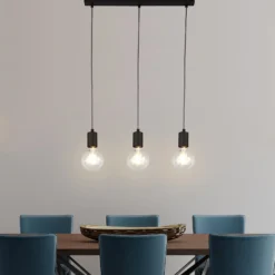 Jay 3 Light Ceiling Fitting - Charcoal -Lighting Shop 12908187 1154936635470769