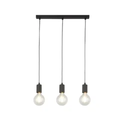 Jay 3 Light Ceiling Fitting - Charcoal -Lighting Shop 12908187 2124936635512535