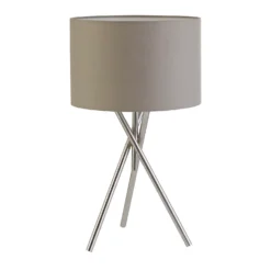Bella Tripod Table Lamp - Grey -Lighting Shop 12908191 1484899249614838