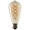 TCP Decorative Lightbulb Soft Filament ST64 Cage ES 4W/23W Warm Amber 1 Pack -Lighting Shop 12968021 1944853931462477