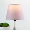 Clyde Mauve Taper Shade - 20cm -Lighting Shop 13139365 1204952636238636