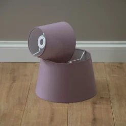 Clyde Mauve Taper Shade - 20cm -Lighting Shop 13139365 2034920558927840