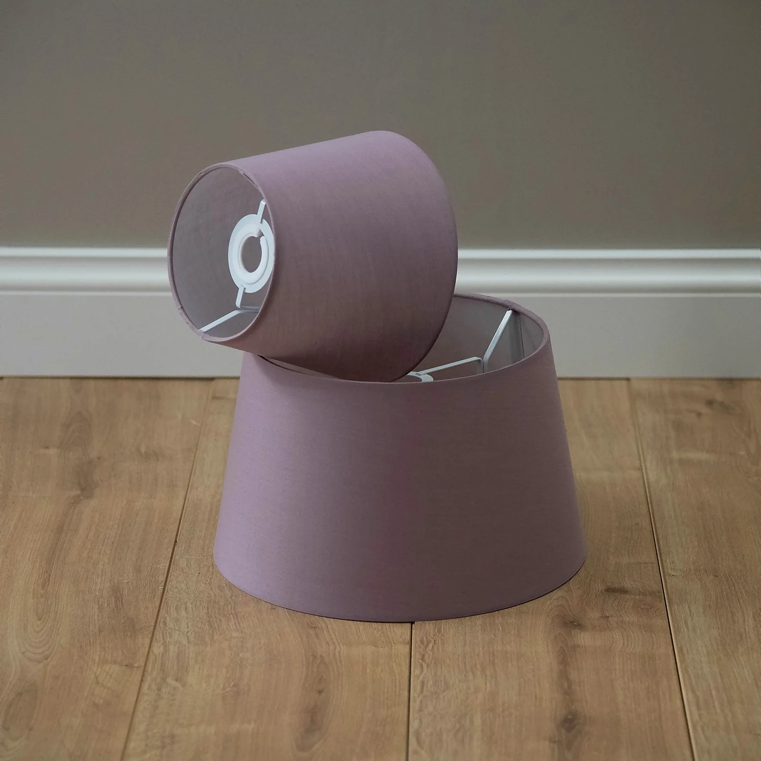 Clyde Mauve Taper Shade - 30cm 8 Clyde Mauve Taper Shade - 30cm - Image 6