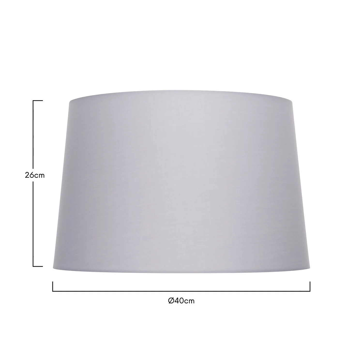 Clyde Grey Taper Shade - 40cm 7 Clyde Grey Taper Shade - 40cm - Image 5